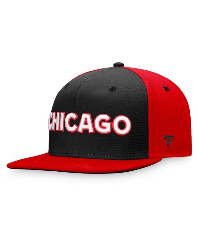 Mens Fanatics Black Chicago Blackhawks Special Edition 2.0 Snapback Hat Product Image