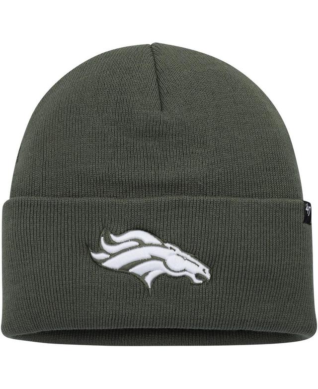 Womens 47 Brand Green Denver Broncos Haymaker Cuffed Knit Hat Product Image