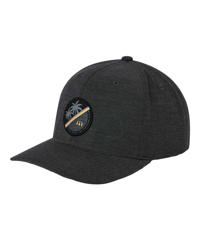 TravisMathew Mens Heather Charcoal Sand Barred Adjustable Hat Product Image