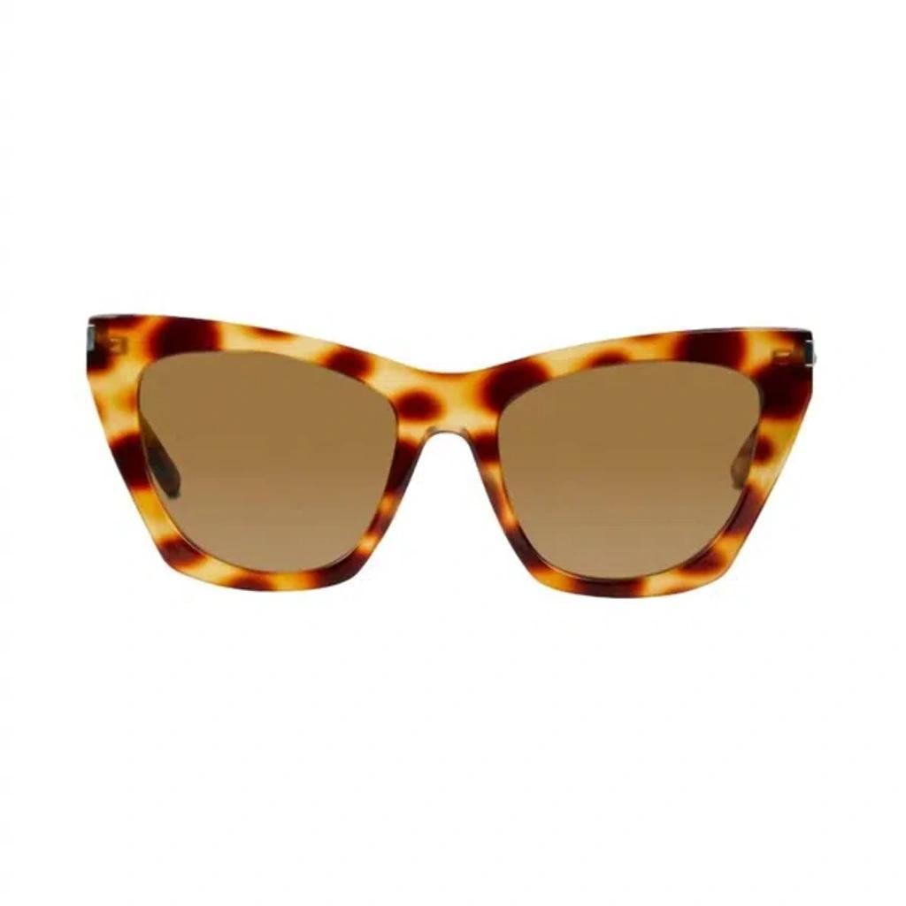 Kate Cat Eyewear In Tortoise In Brown Product Image