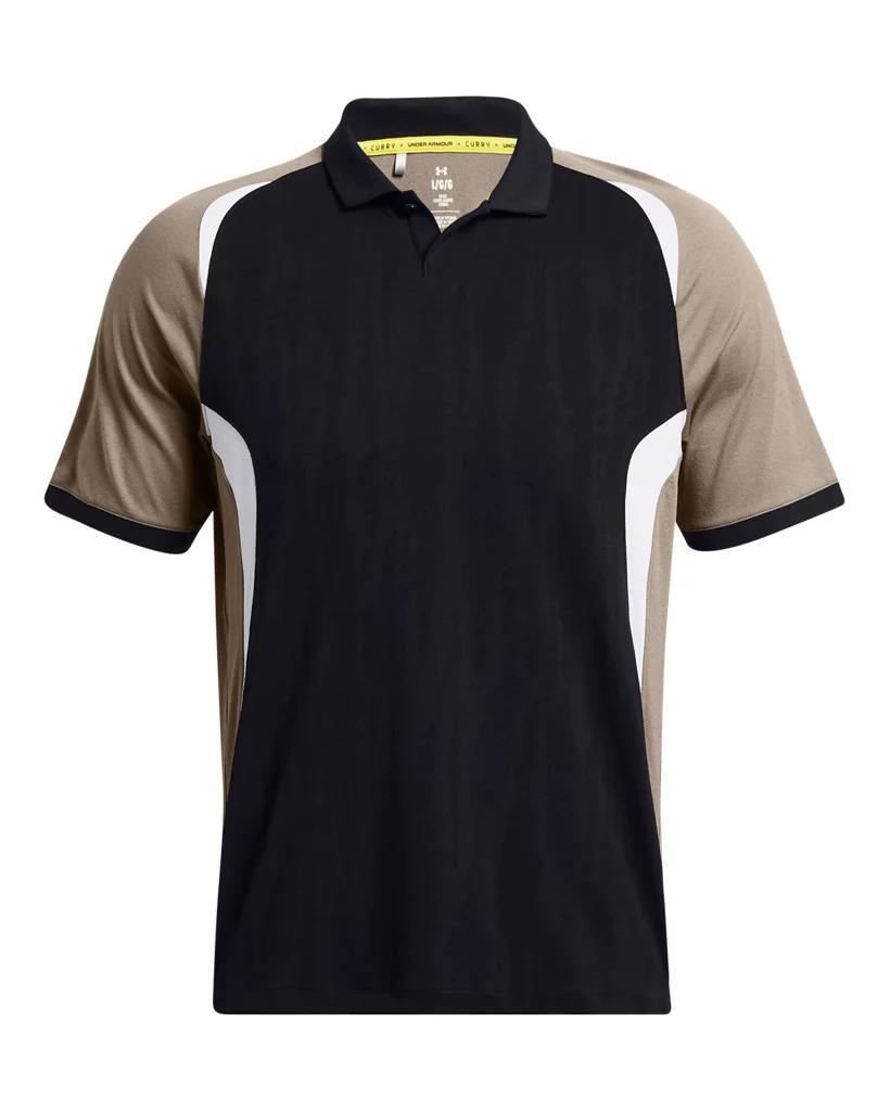 Men's Curry Jacquard Polo Product Image