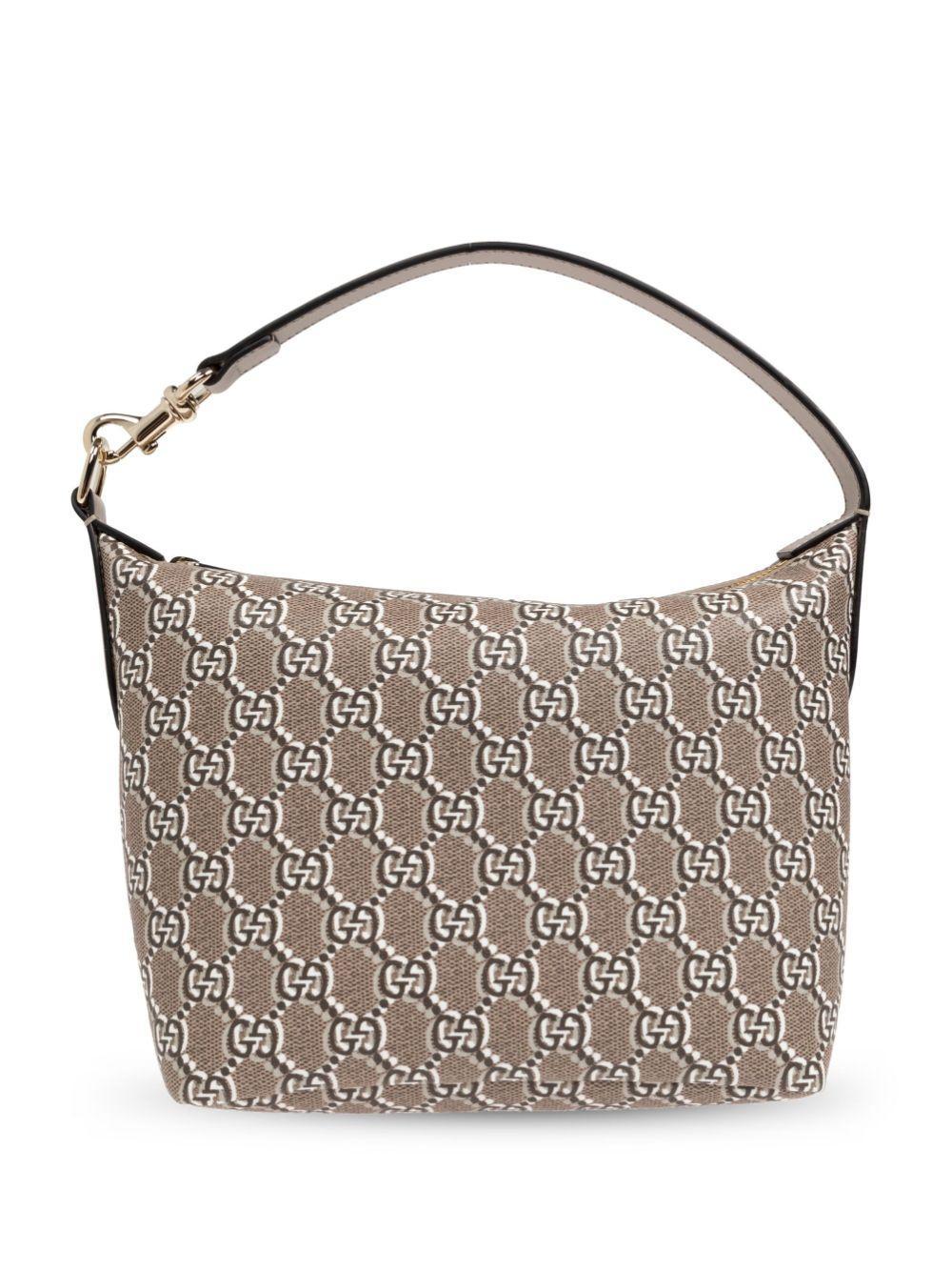 GUCCI Monogram Shoulder Bag In Cream Product Image