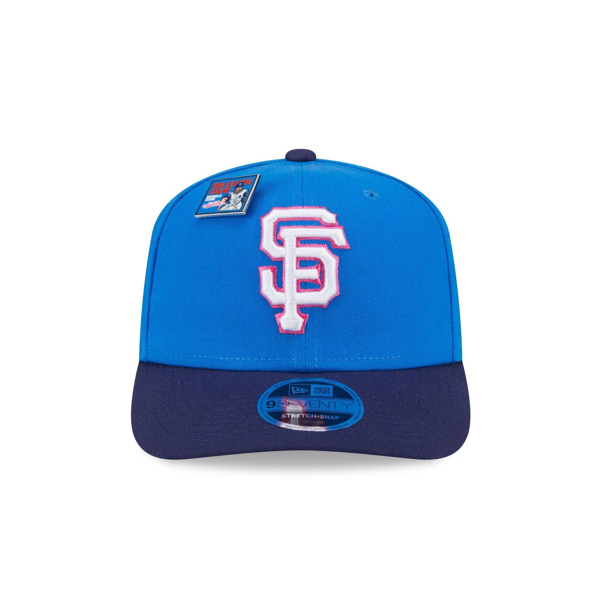 Big League Chew X San Francisco Giants Curveball Cotton Candy 9SEVENTY Stretch-Snap Hat Male Product Image