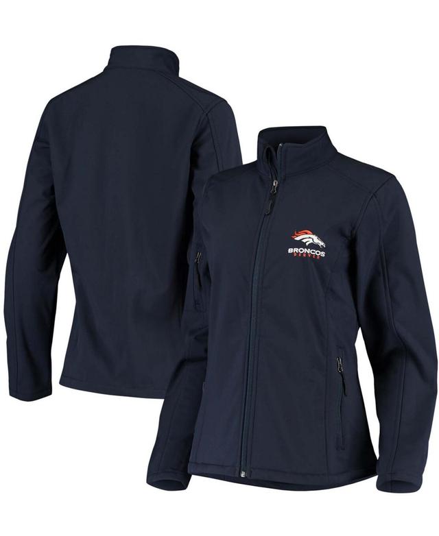 Womens Denver Broncos Full-Zip Sonoma Softshell Jacket Blue Product Image