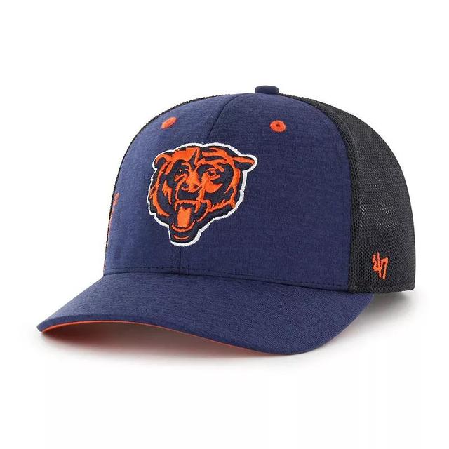 Mens 47 Chicago Bears Pixelation Trophy Flex Hat Blue Product Image