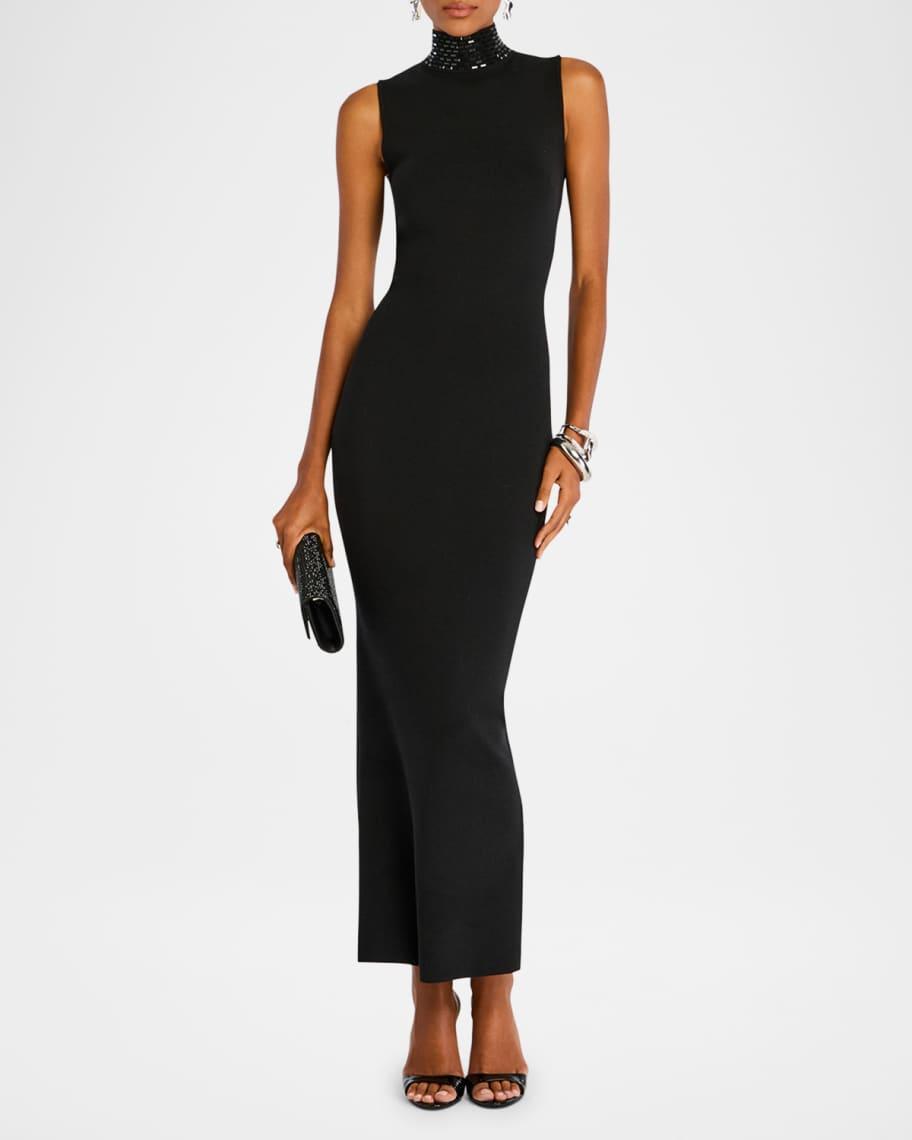 Envy Mock-Neck Maxi Dress Product Image