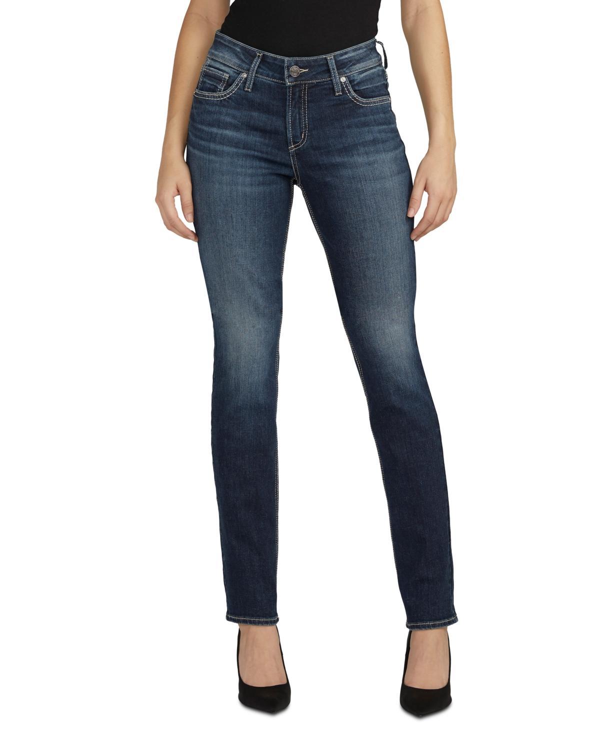 Silver Jeans Co. Womens Elyse Straight-Leg Jeans product image