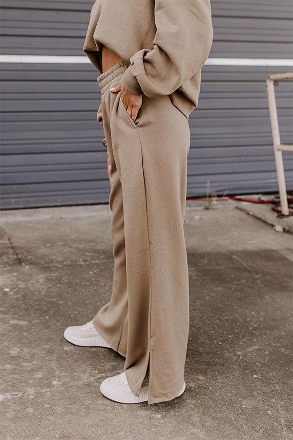 Risen Cozier Than Ever Pants In Mocha Product Image