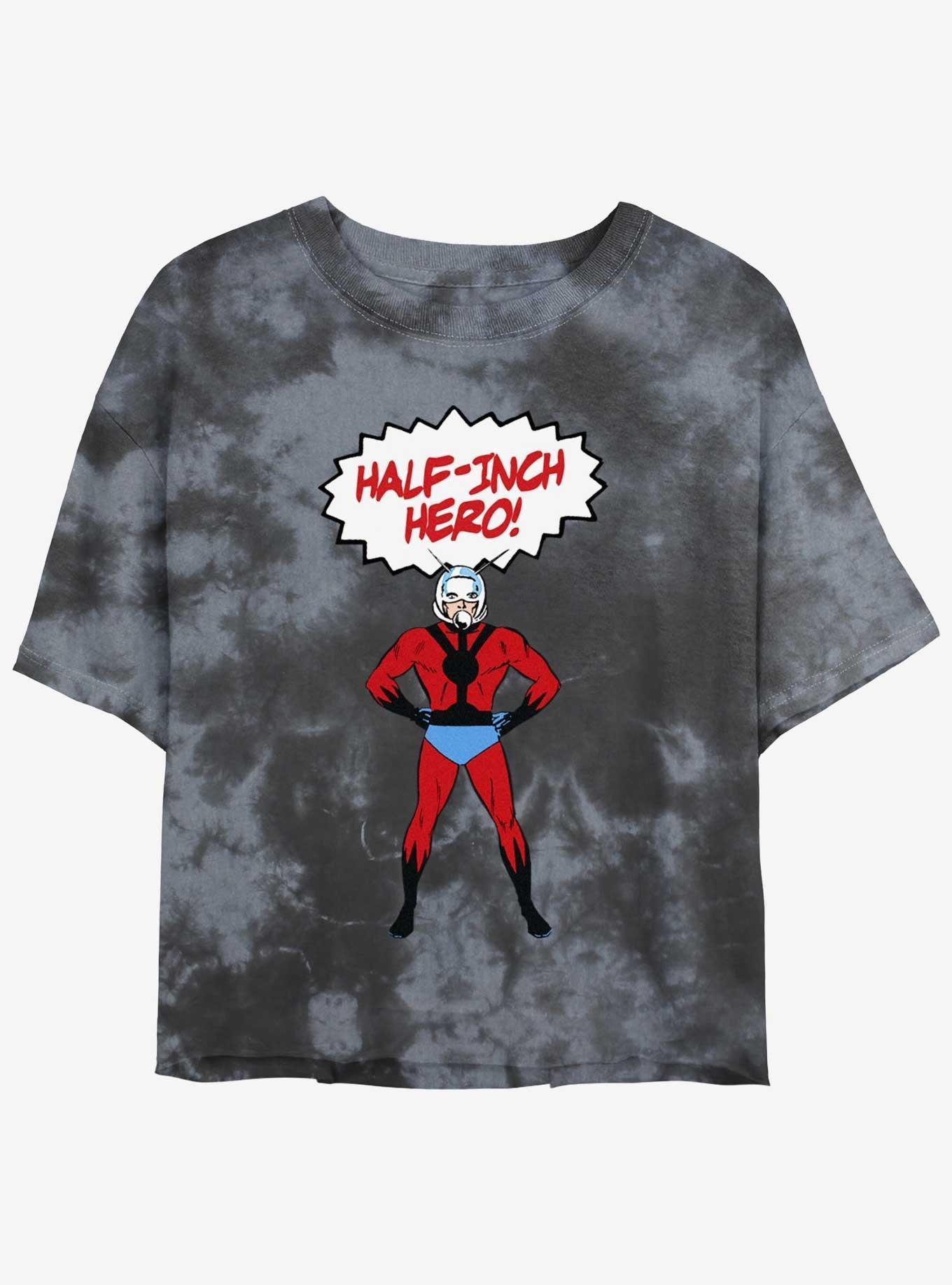 Marvel Ant-Man Half-Inch Hero Tie-Dye Girls Crop T-Shirt Product Image