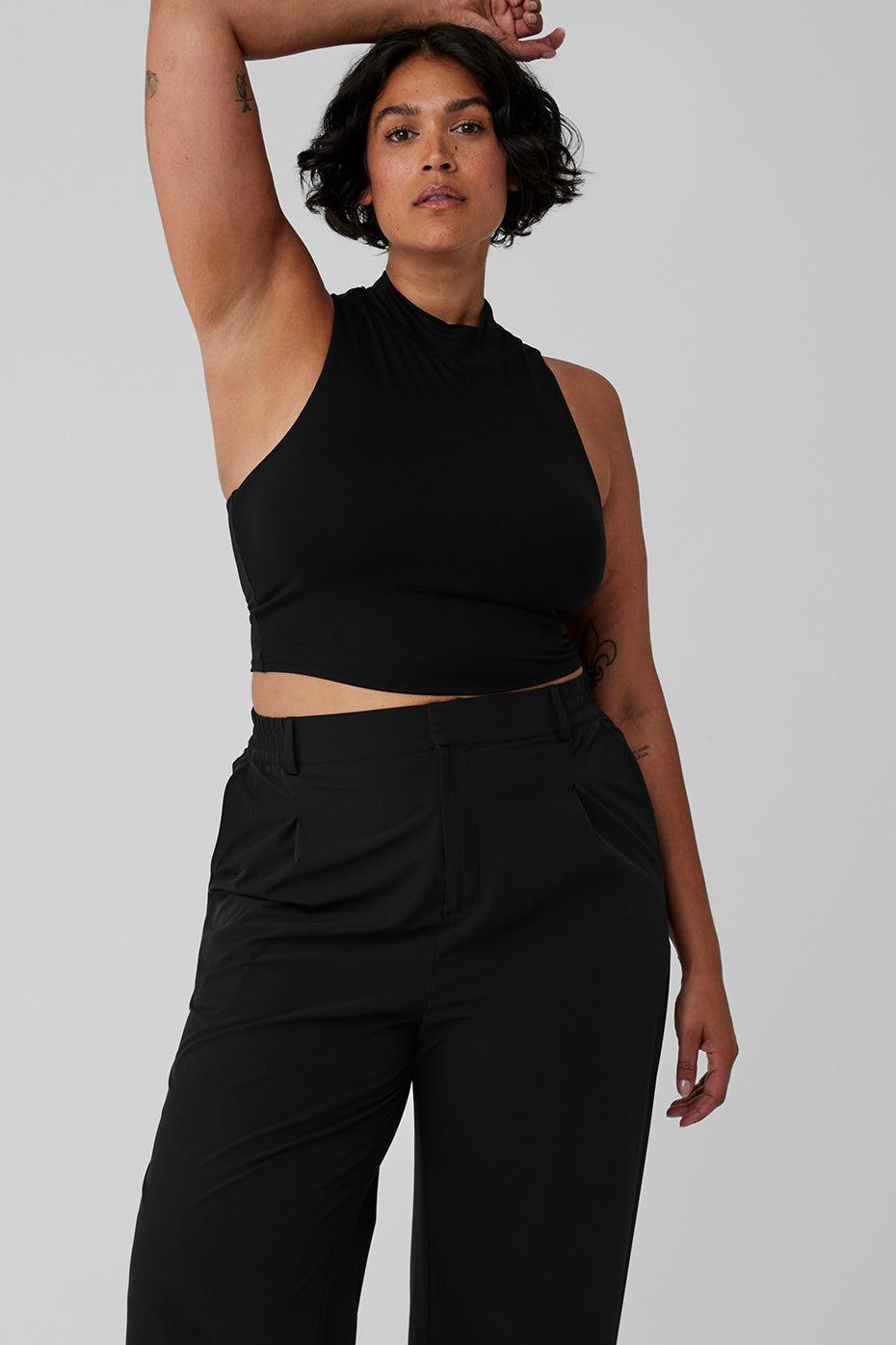 Alosoft Top That Bra Tank - Black Product Image