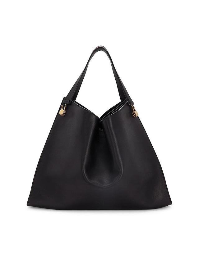 Womens Alexia Leather Tote Bag Product Image