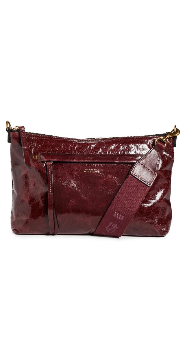 Isabel Marant Nessah Bag Burgundy One Size Product Image