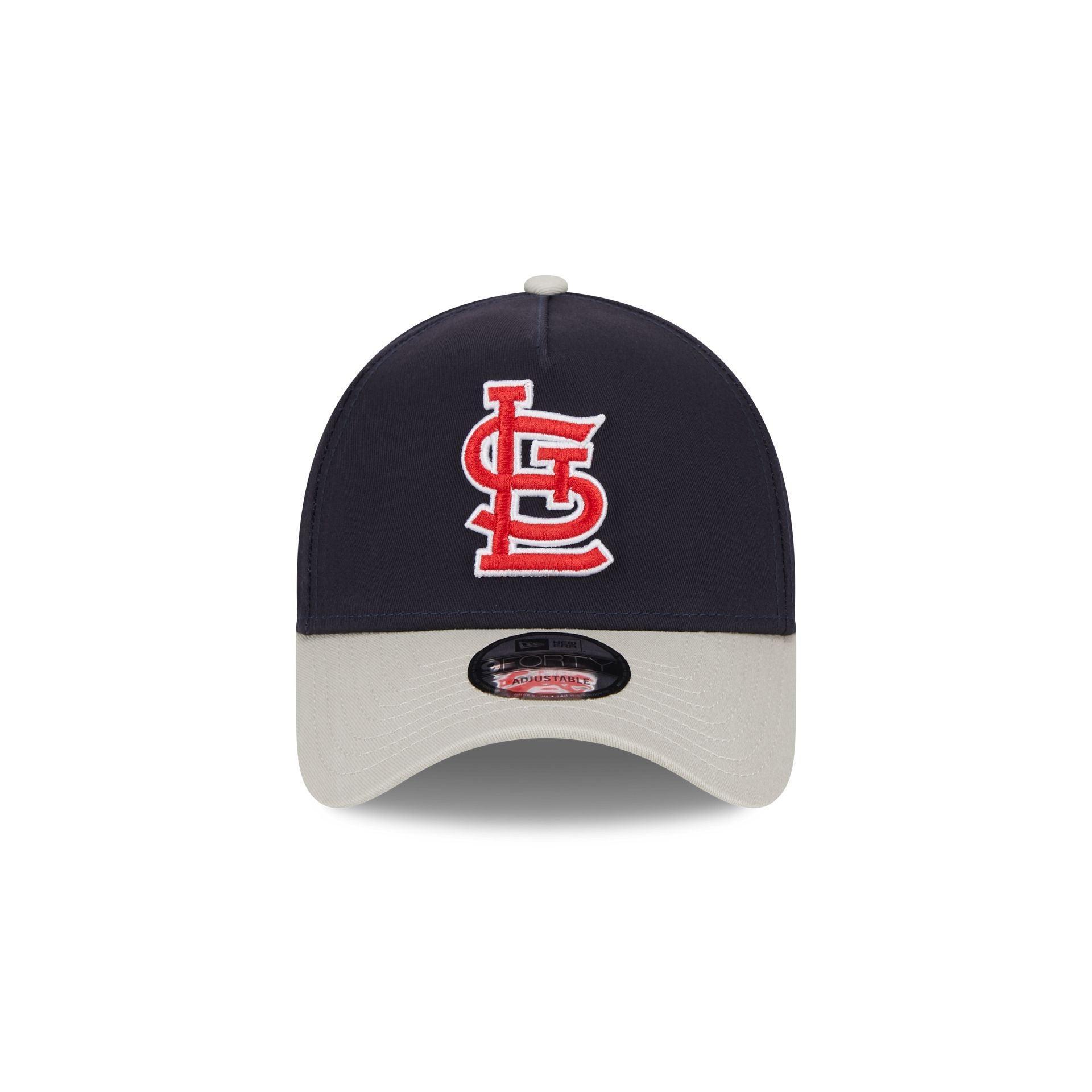 St. Louis Cardinals Coop Logo Select 9FORTY A-Frame Snapback Hat Male Product Image