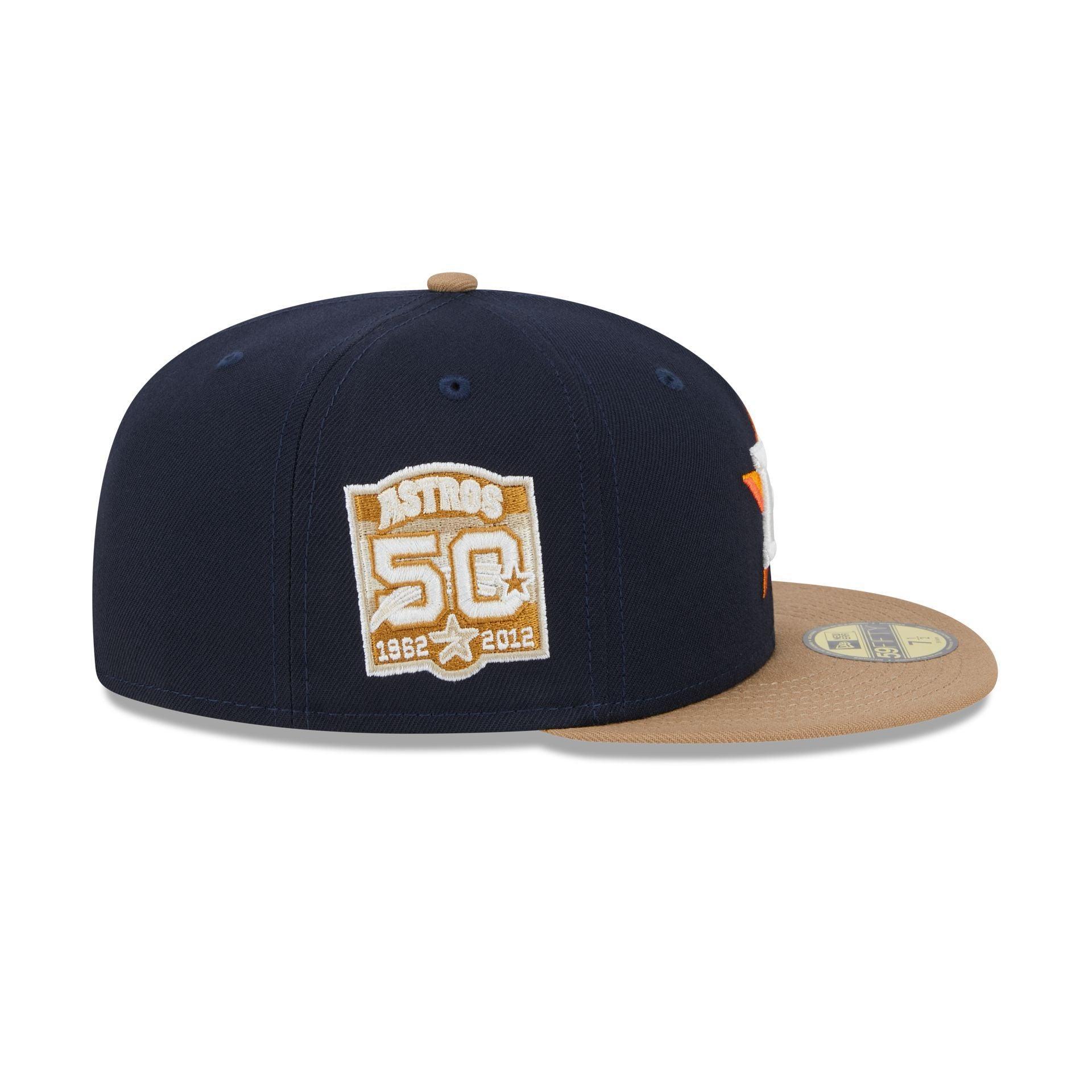 Houston Astros Western Khaki 59FIFTY Fitted Hat Male Product Image