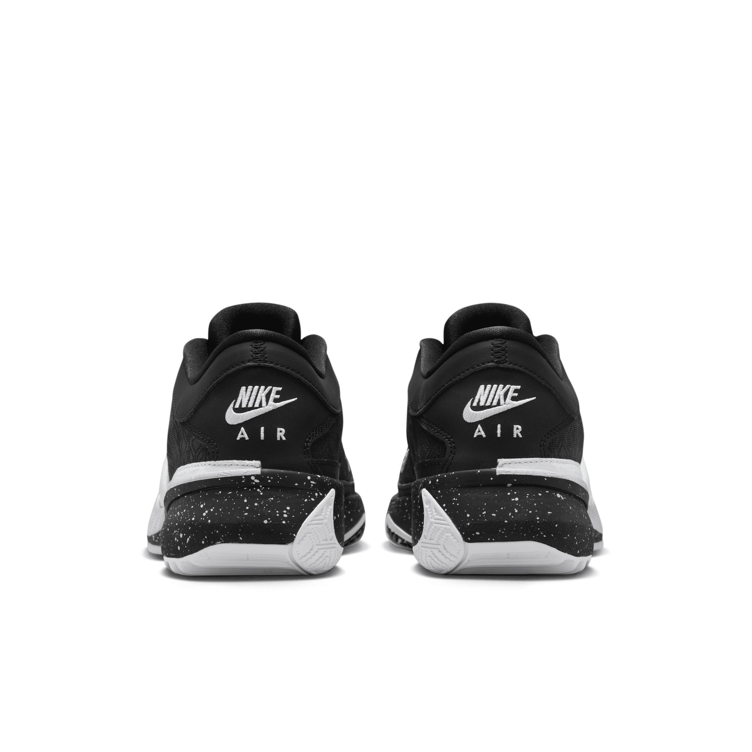 Nike Mens Nike Zoom Freak 5 - Mens Basketball Shoes Black/White/Grey Product Image