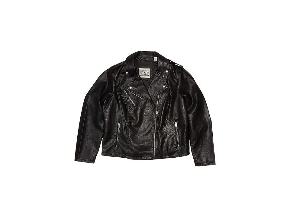 Levis Plus Size Trendy Faux Leather Moto Jacket Product Image