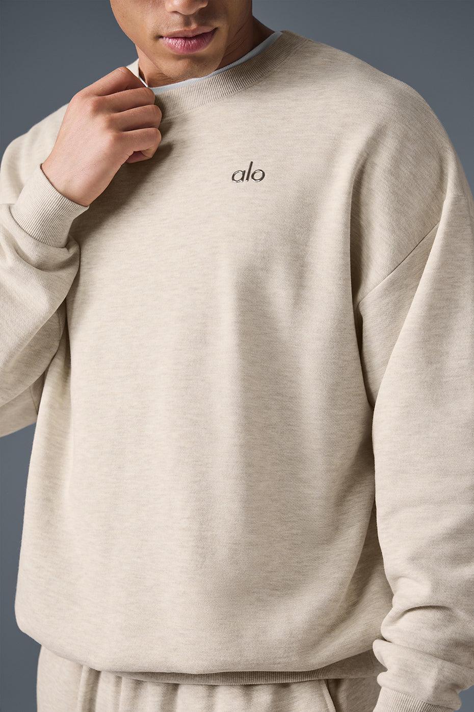 Accolade Crew Neck Pullover - Oatmeal Heather Male Product Image