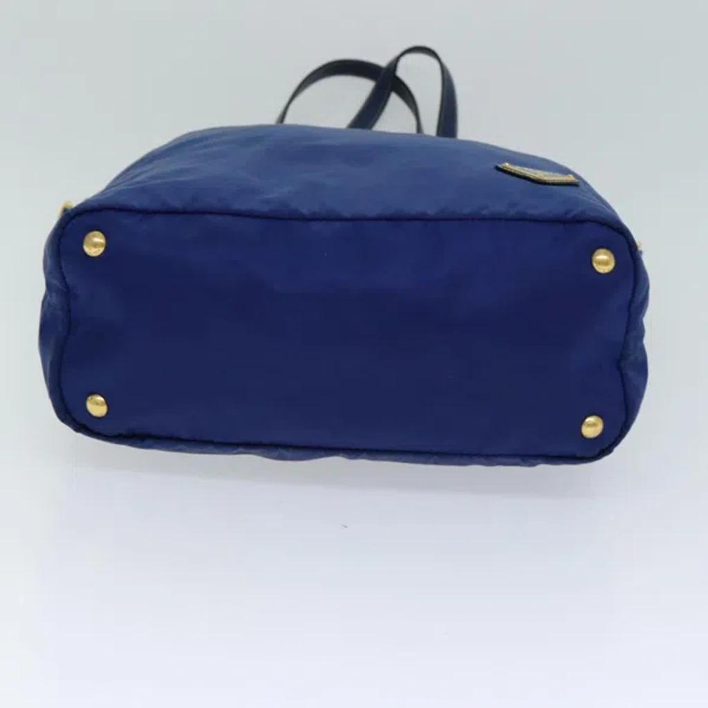 Tessuto Synthetic Tote Bag () In Blue Product Image