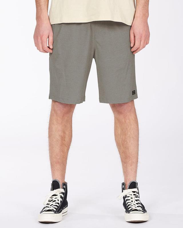 Crossfire 18" Hybrid Submersible Shorts - Grey Male Product Image