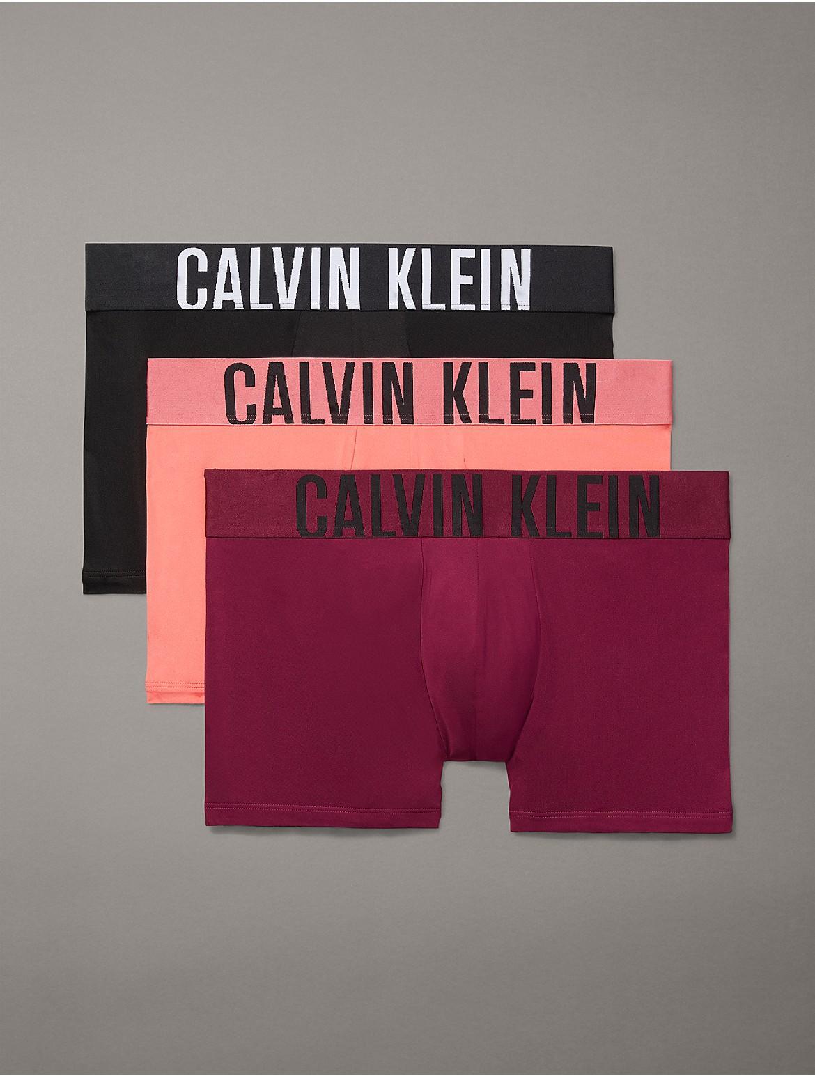 Calvin Klein Mens Intense Power Micro 3-Pack Low Rise Trunk - Multi - M Product Image