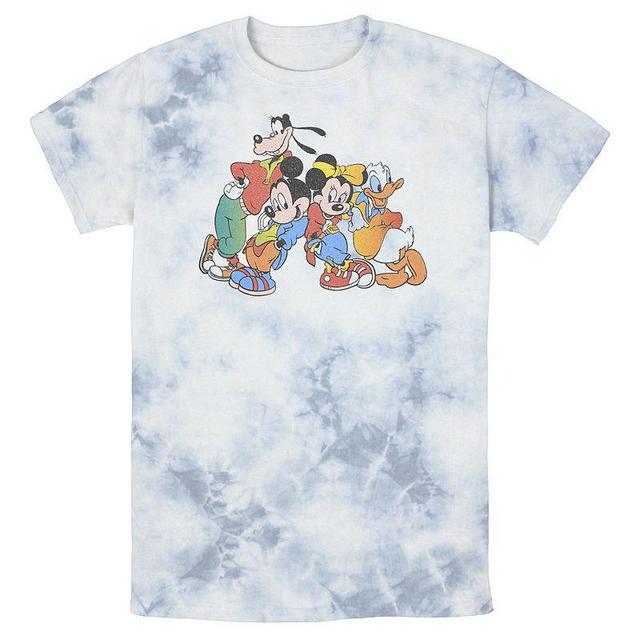 Mens Disney Mickey Mouse & Friends 90s Style Portrait Bomabrd Wash Tee Product Image