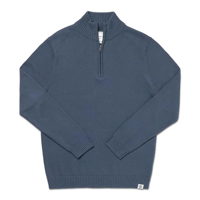 Men's Jersey Stitch Quarter Zip Male Product Image