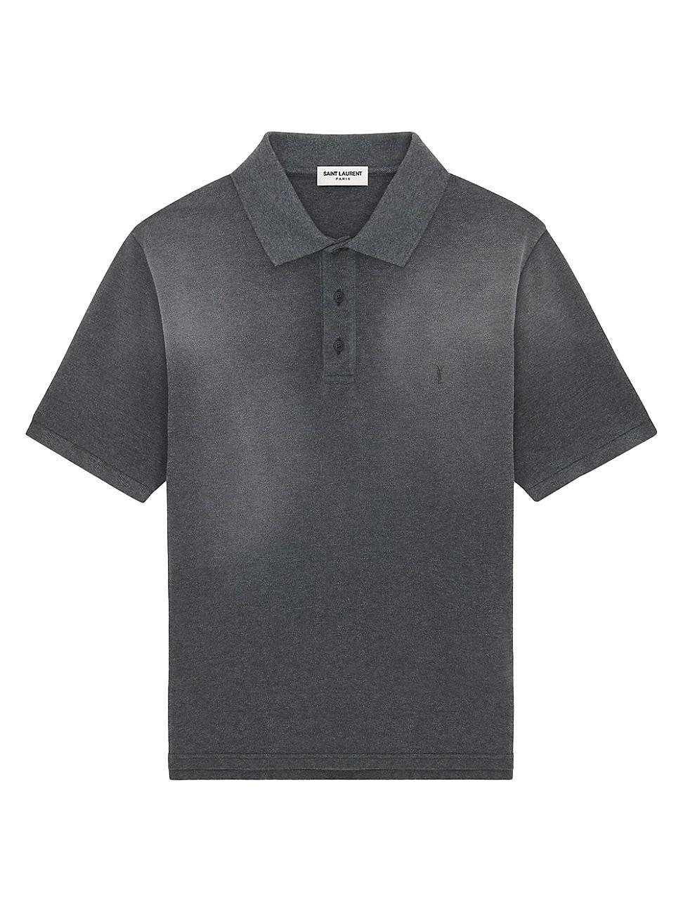 Mens Cassandre Polo Shirt in Cotton Piqu Product Image