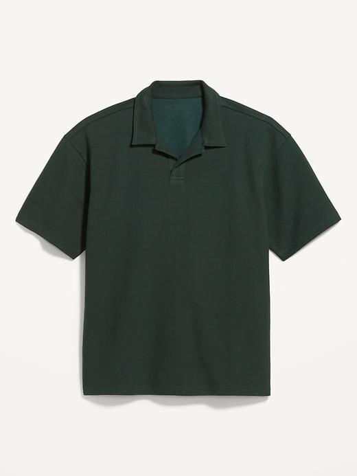 Loose Fit Heavyweight Twill Polo Product Image