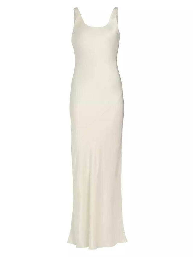 Adelyn Satin Bias-Cut Dress Product Image