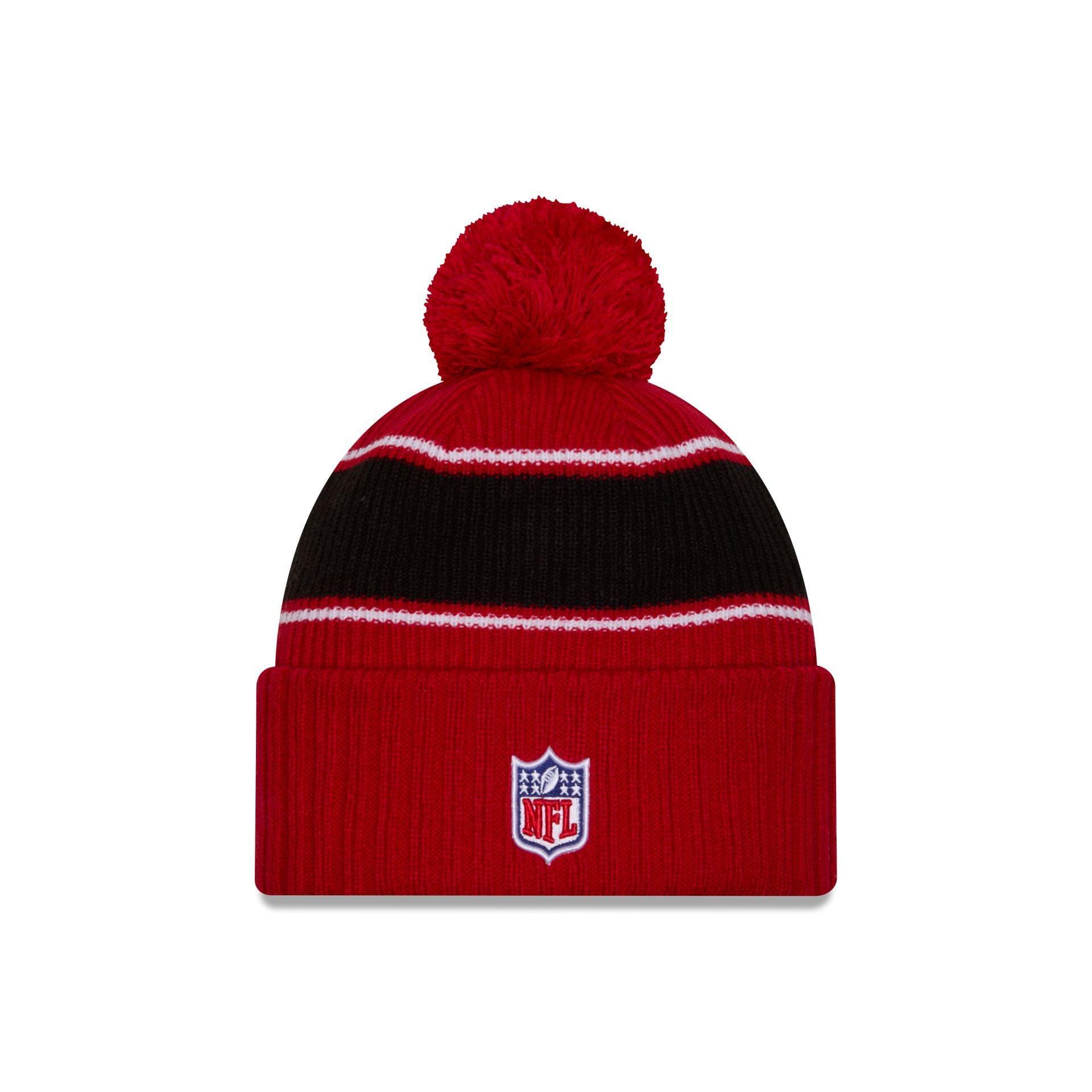 San Francisco 49ers 2024 Cold Weather Sport Pom Knit Hat Male Product Image