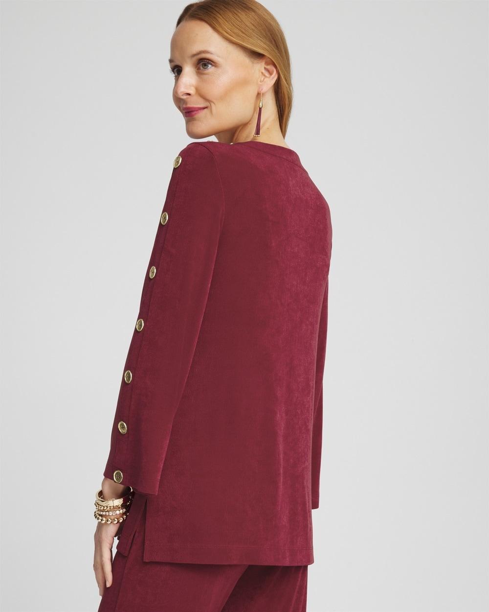 Travelers™ Button Sleeve Tunic Product Image