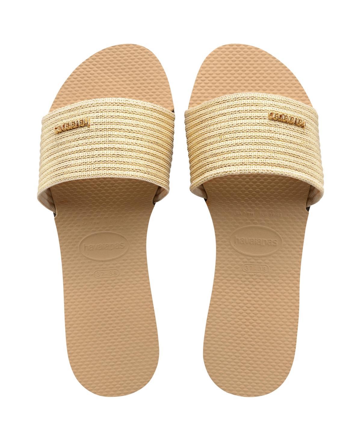 Havaianas You Malta Metallic Slide Sandal Product Image