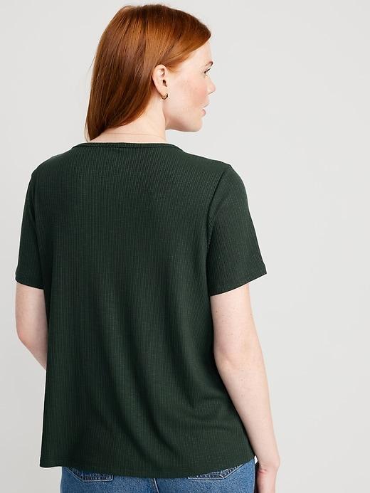 Luxe V-Neck T-Shirt Product Image