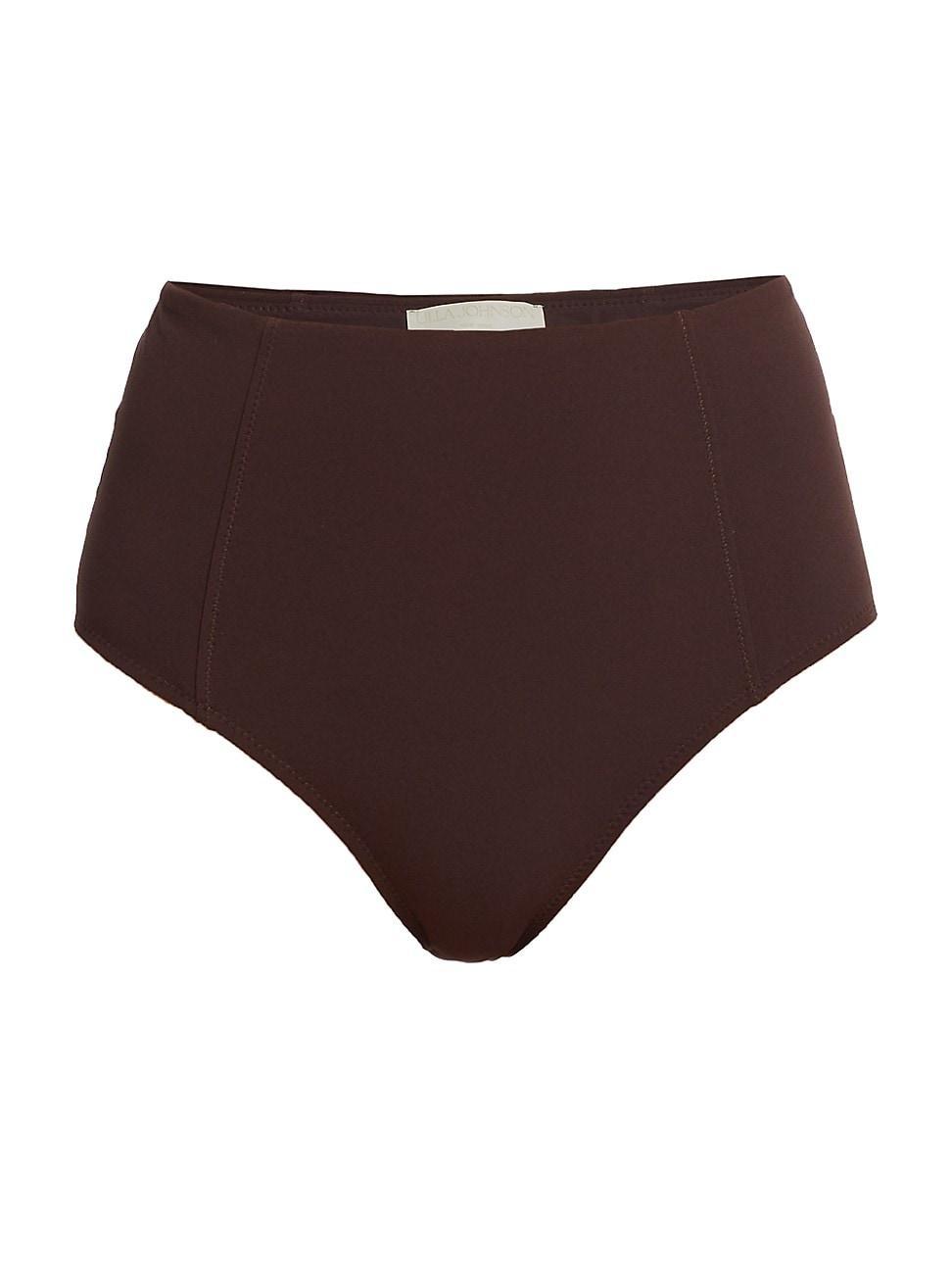 Womens Zahara High-Waist Bikini Bottom Product Image