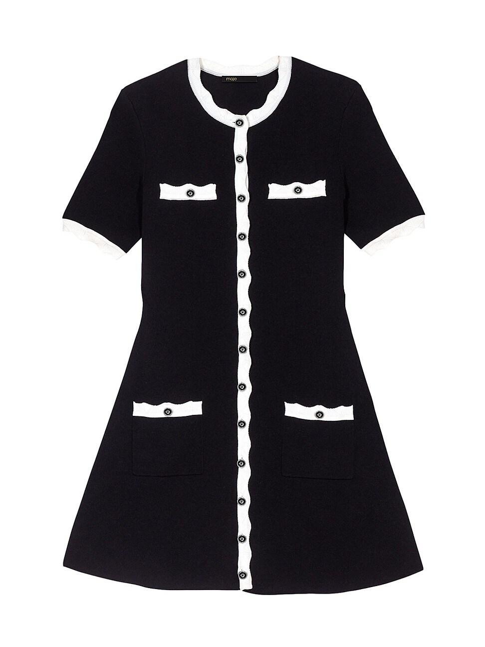 Womens Short Knit Dress Product Image