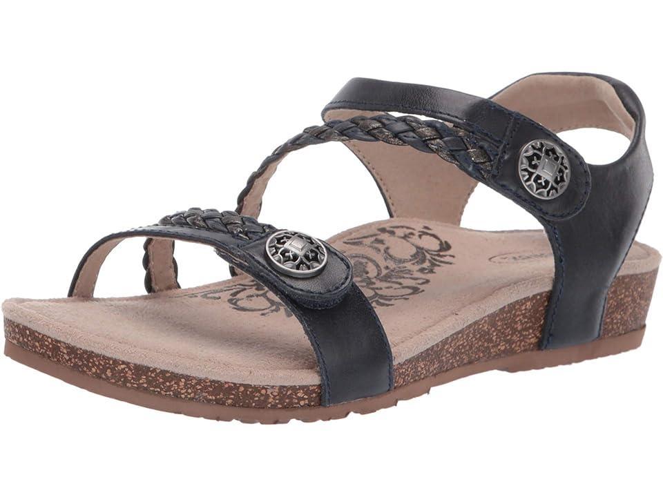 Aetrex Jillian Braided Wedge Sandals Product Image