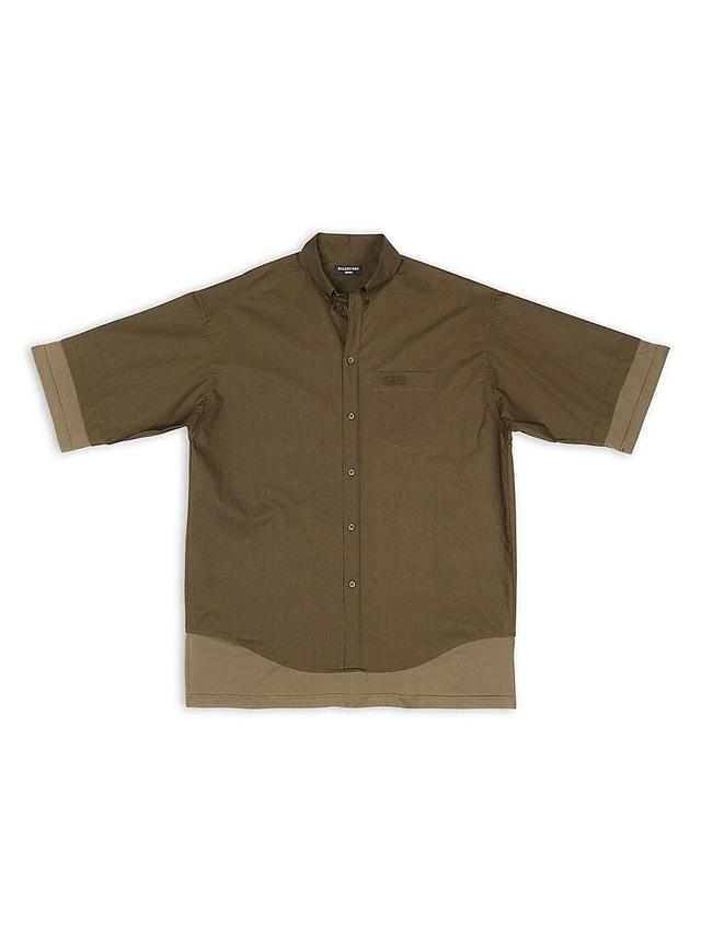 Mens BB Icon Layered Short Sleeve Shirt Product Image