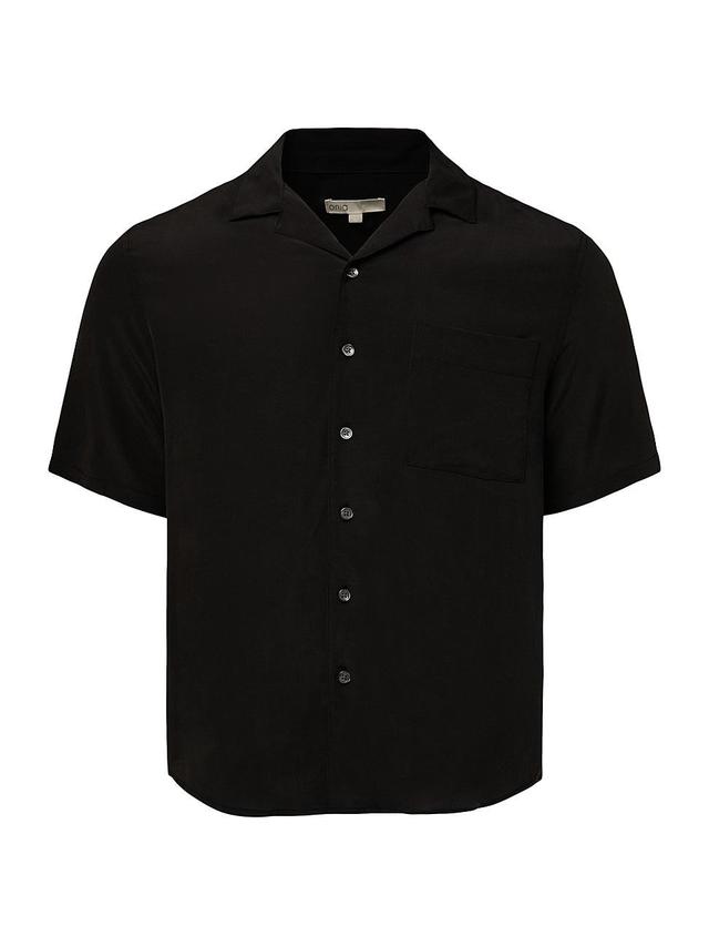 Mens Silk Camp Shirt Product Image