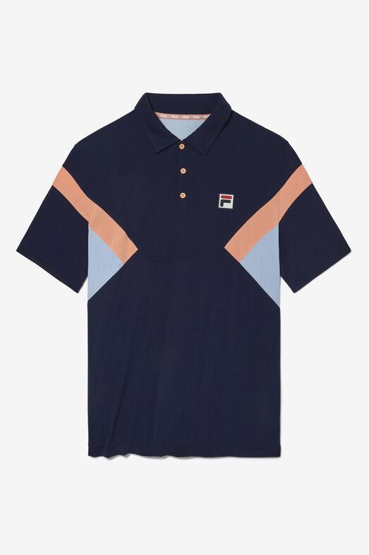 Solar Power Short Sleeve Color Blocked Polo Product Image