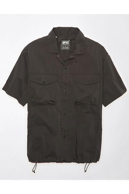 AE 247 Stretch Short Sleeve Button-Up Shirt Mens Product Image