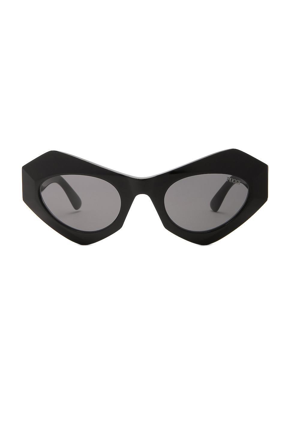 Emilio Pucci Geometric Sunglasses Black.. Product Image