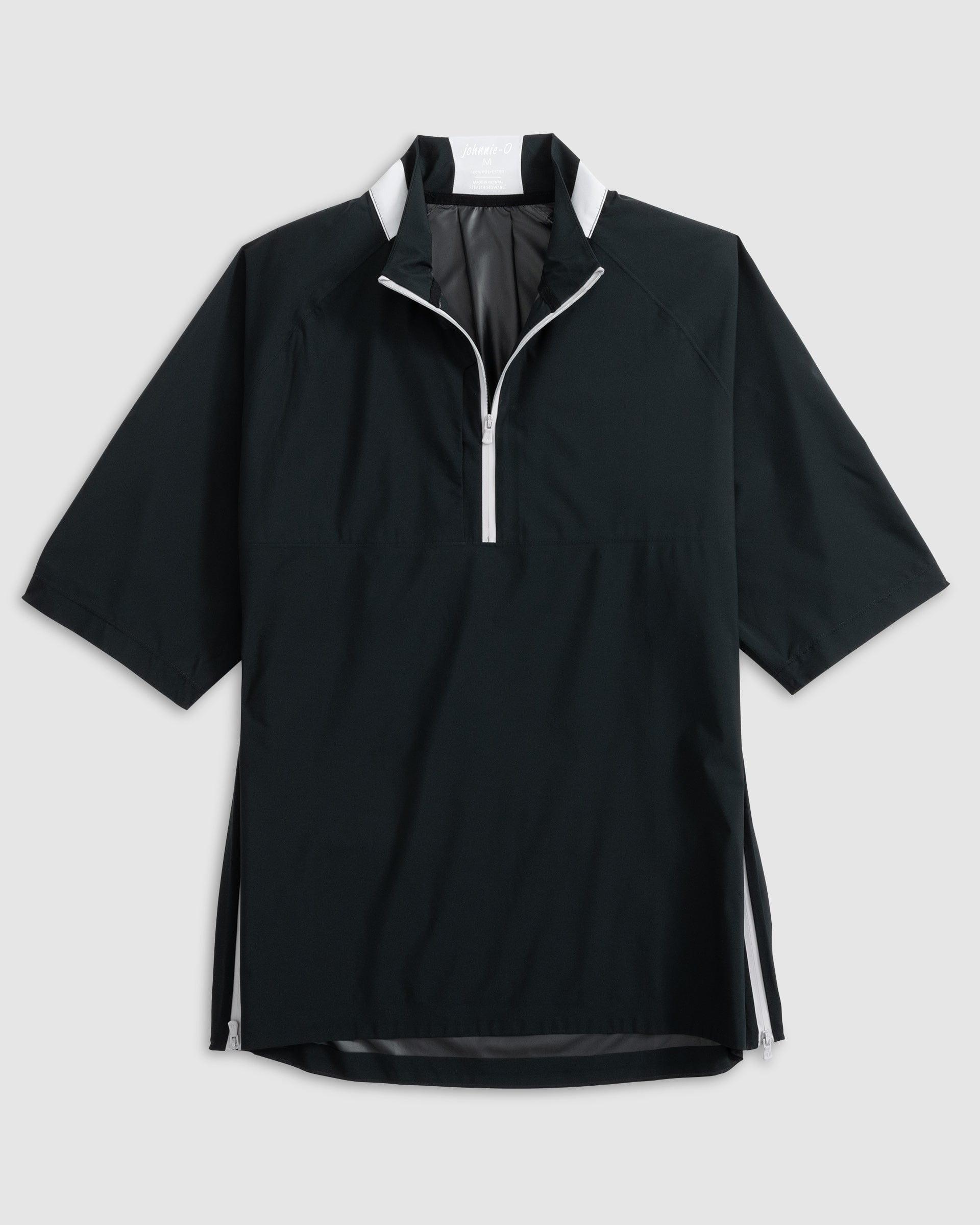 johnnie-O Stealth Stowable Short Sleeve Rain Jacket Product Image