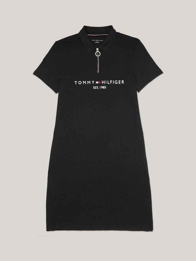 Tommy Hilfiger Women's Logo Zip Polo Dress Product Image