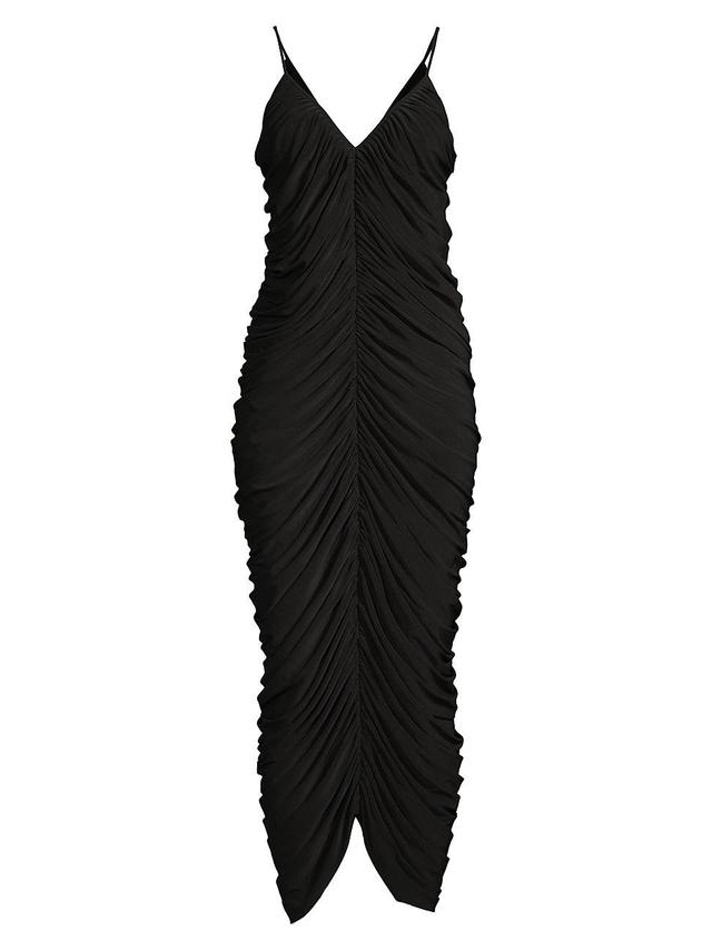 Womens Diana Ruched Slip Gown Product Image