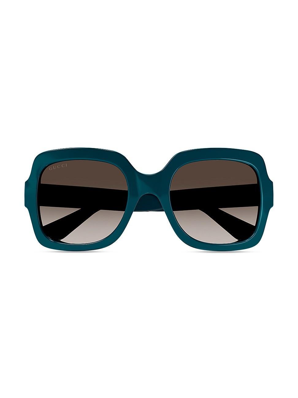 Womens Minimal 54MM Square Sunglasses Product Image