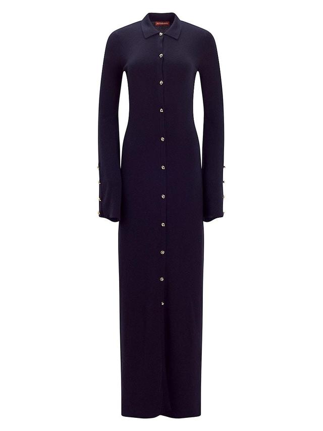 Womens Leopold Merino Wool Polo Dress Product Image