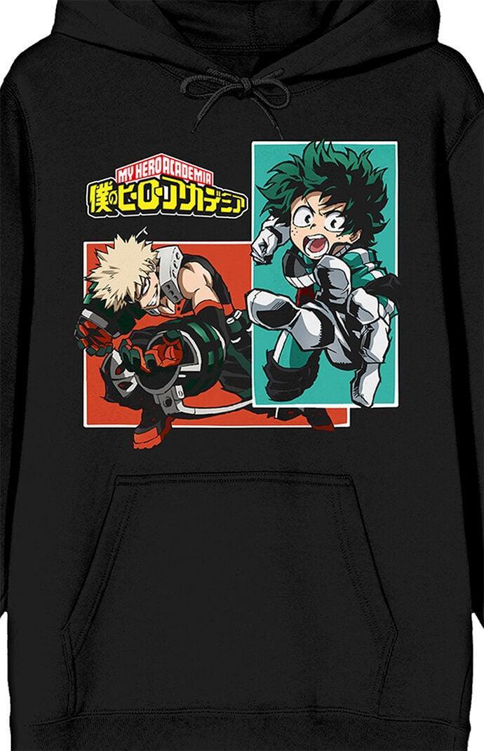 Men's My Hero Academia Deku & Bakugo Hoodie Product Image