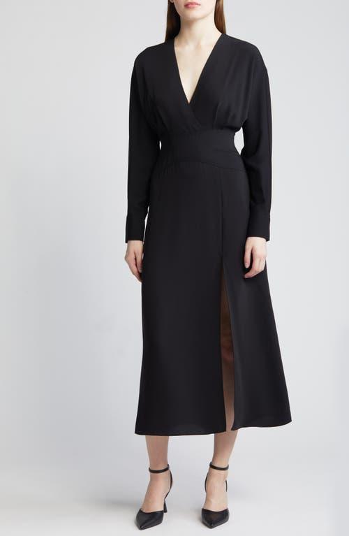 MANGO Erin Long Sleeve Midi Dress Product Image