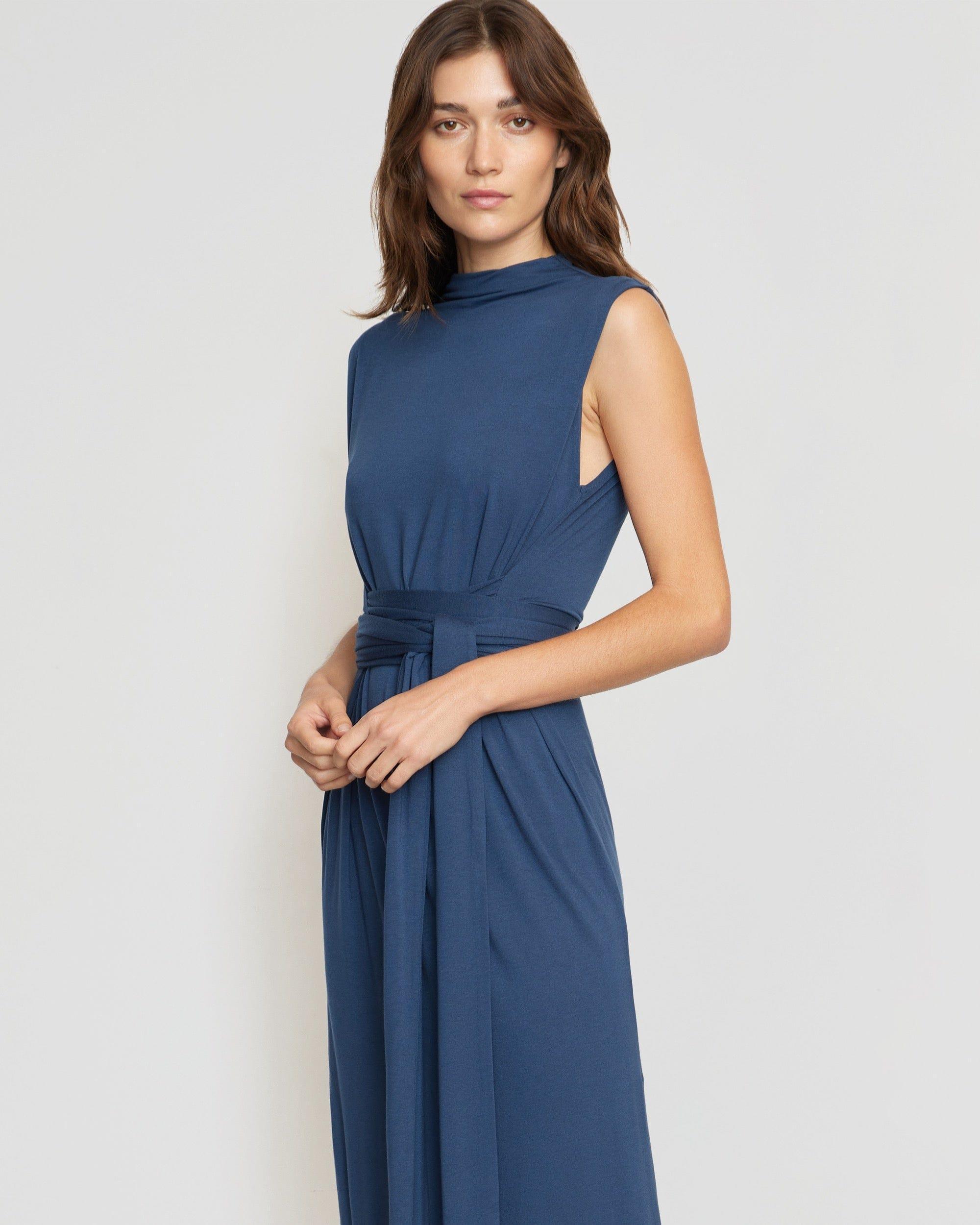 Eden Sleeveless Tie-Front Dress Product Image