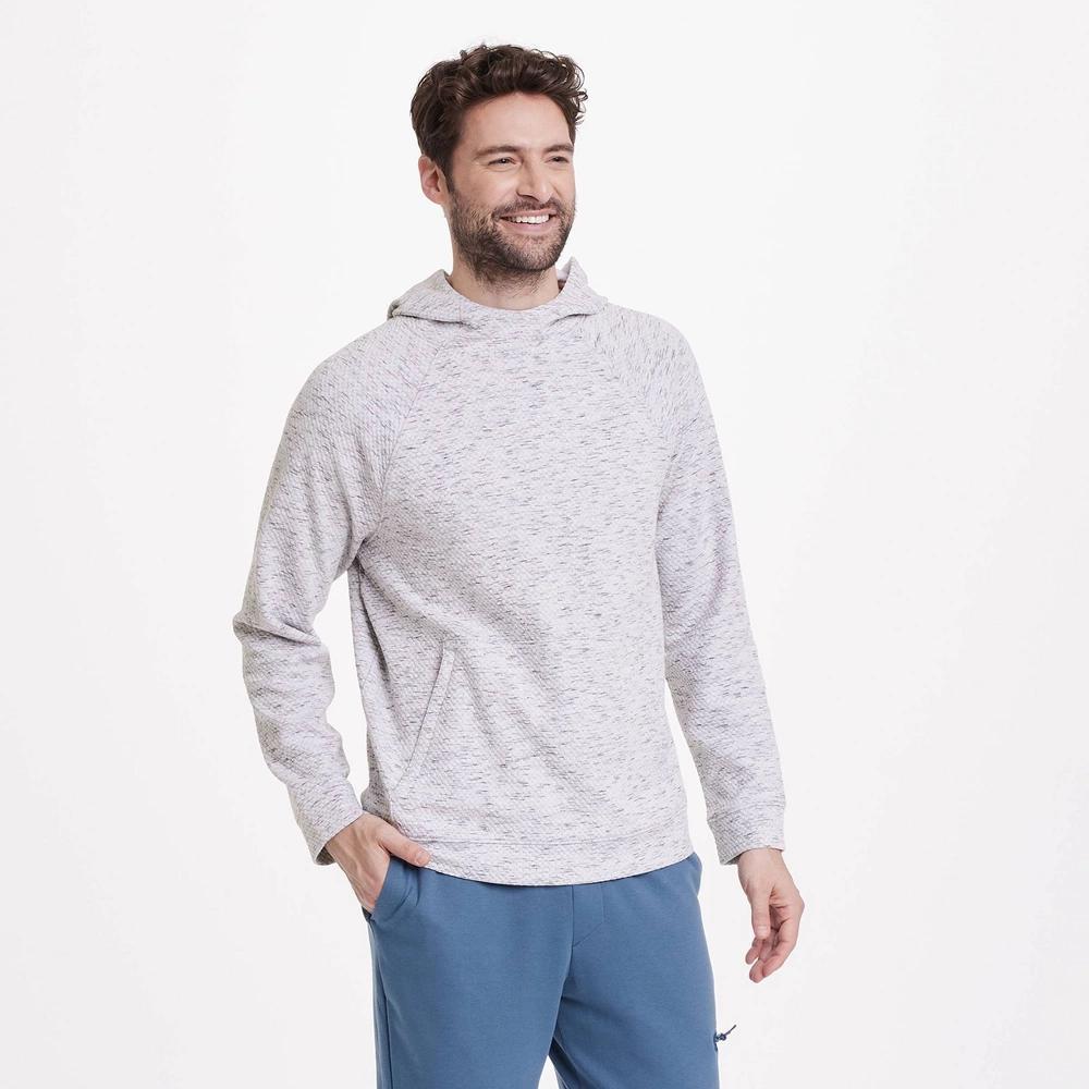 Mens Textured Pullover Hoodie - All In Motion Heathered M Product Image